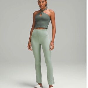 NWOT*** Palm court *lululemon Align™ High-Rise Mini-Flare Pant Extra Short -10